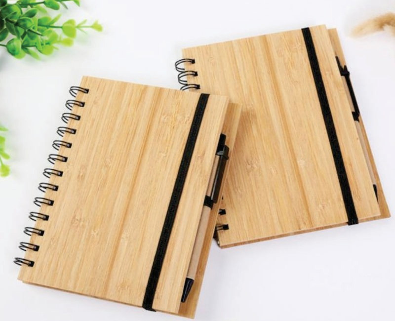 Bamboo Notebook gift set