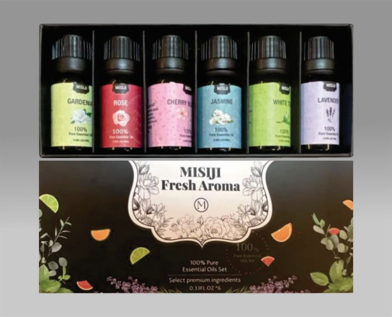 Aromatic Oil Set of 6 10ml bottles diffuser